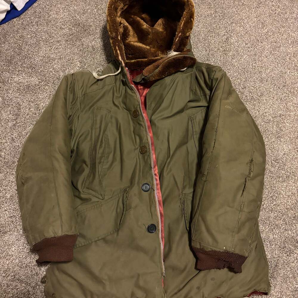 1940s WWII Eddie Bauer U.S. Air Forces Jacket Size 42 - Picture 4 of 13